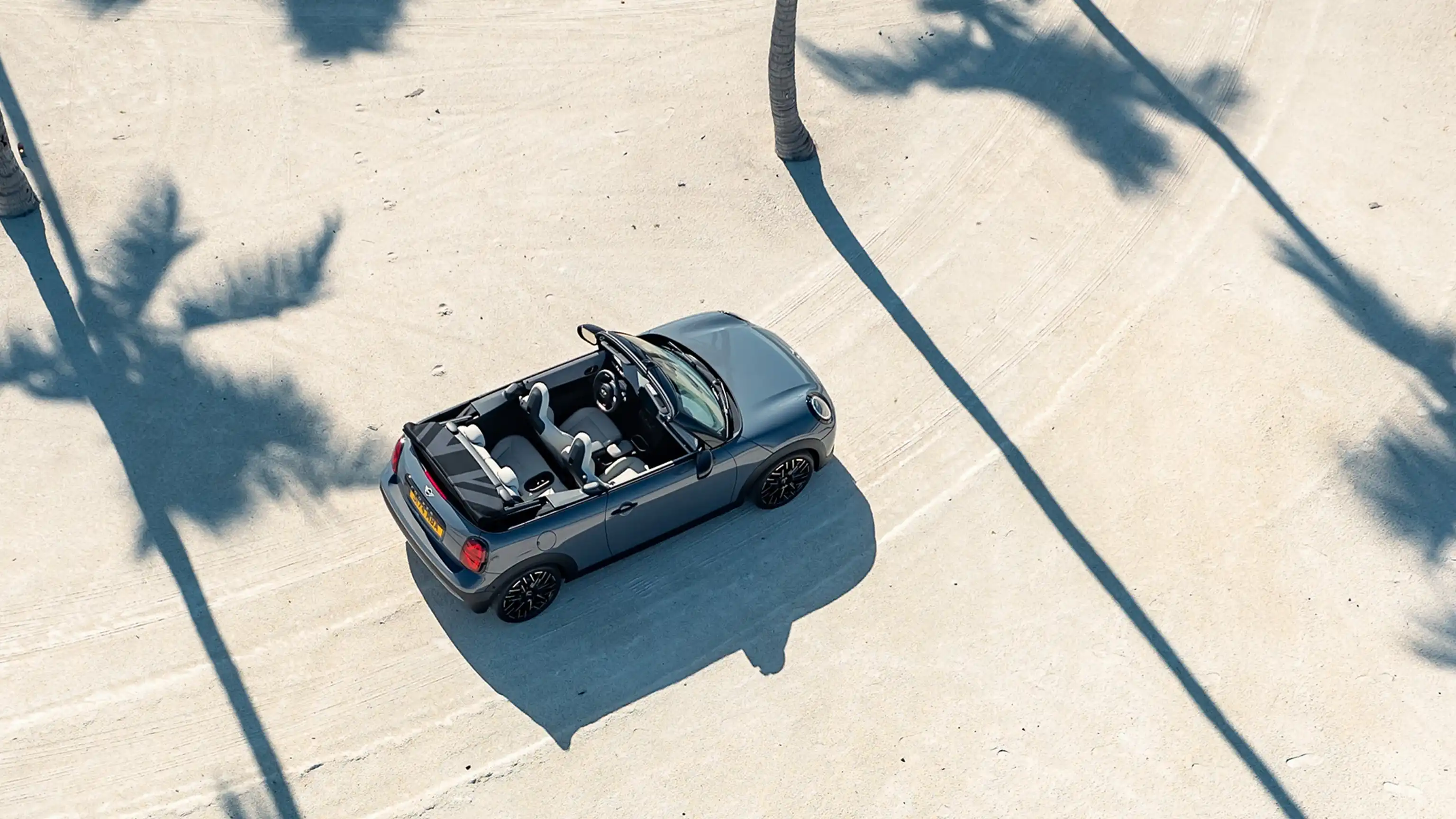 MINI Cooper Convertible – ülevaade – pealtvaade