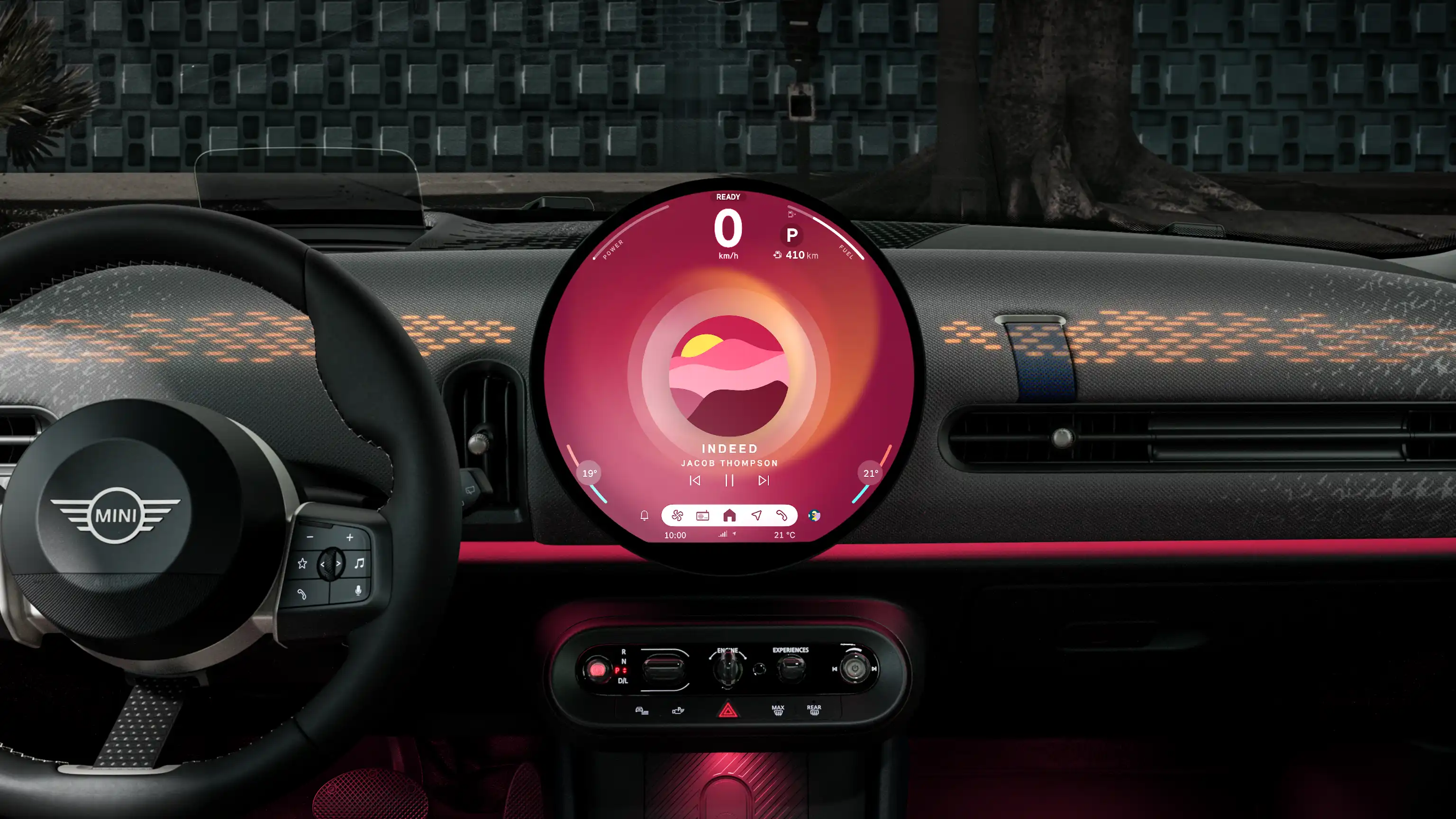 MINI Cooper Convertible – digitaalne kogemus – režiim Vivid Mode