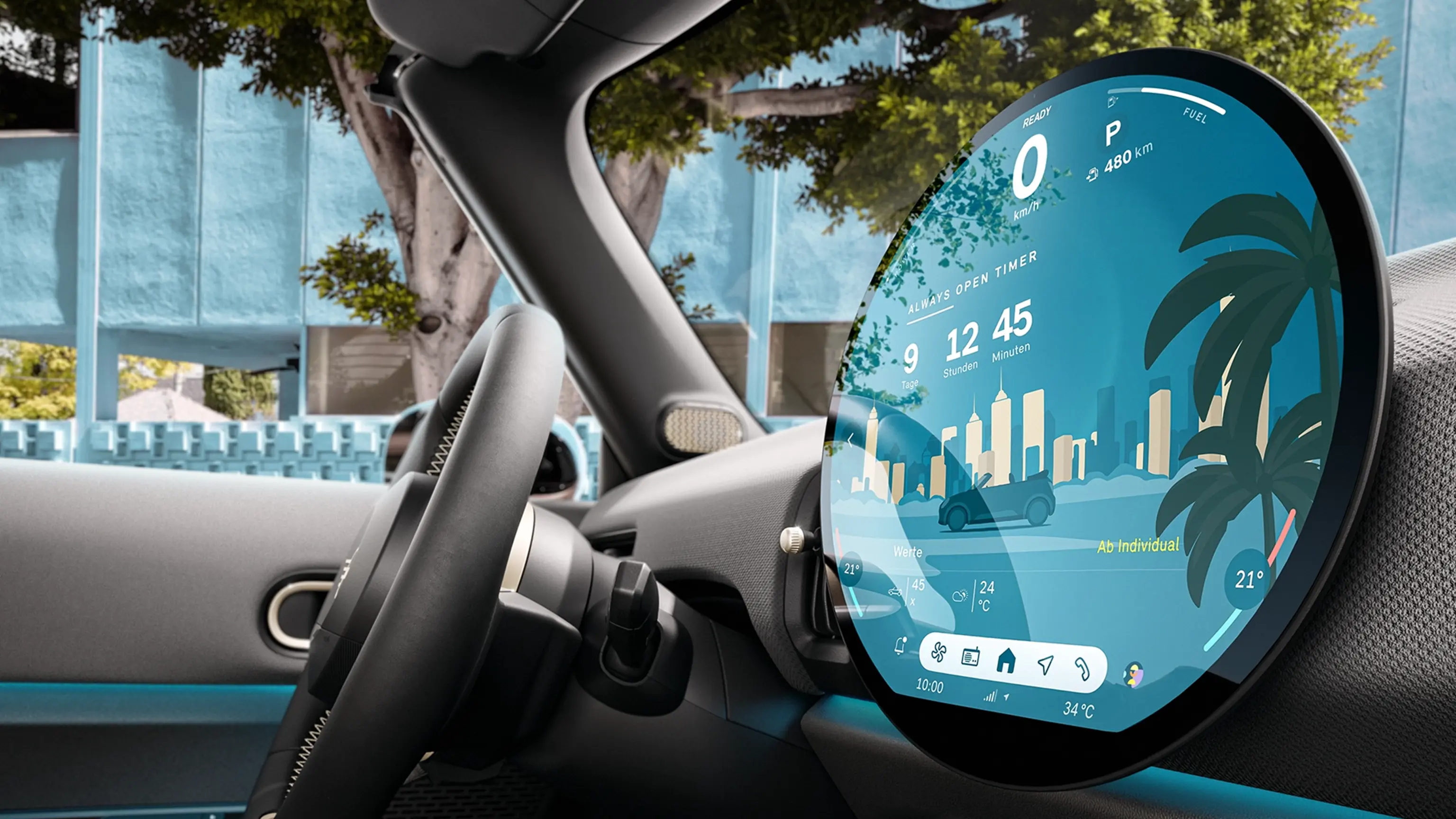 MINI Cooper Convertible – salong – kogemusrežiimide galerii – rooliratas