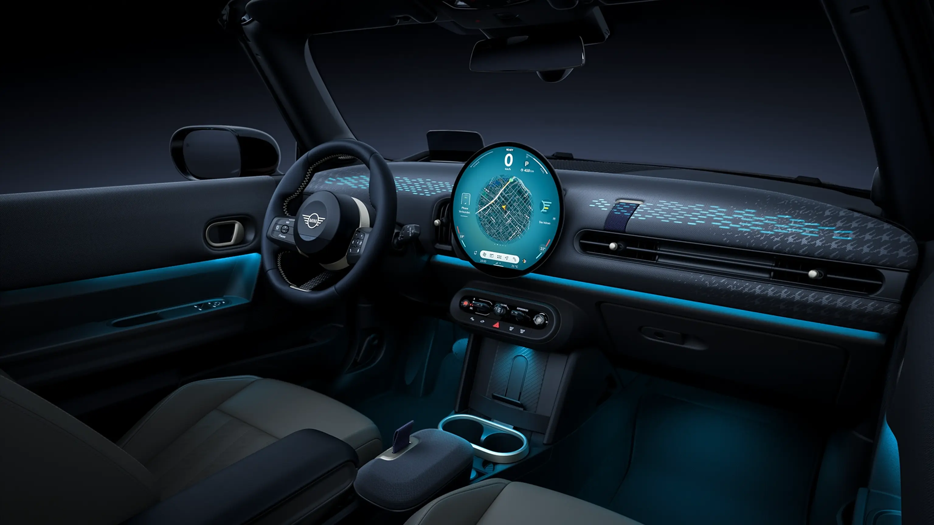 MINI Cooper Convertible – salong – kogemusrežiimide galerii – juhtnupud