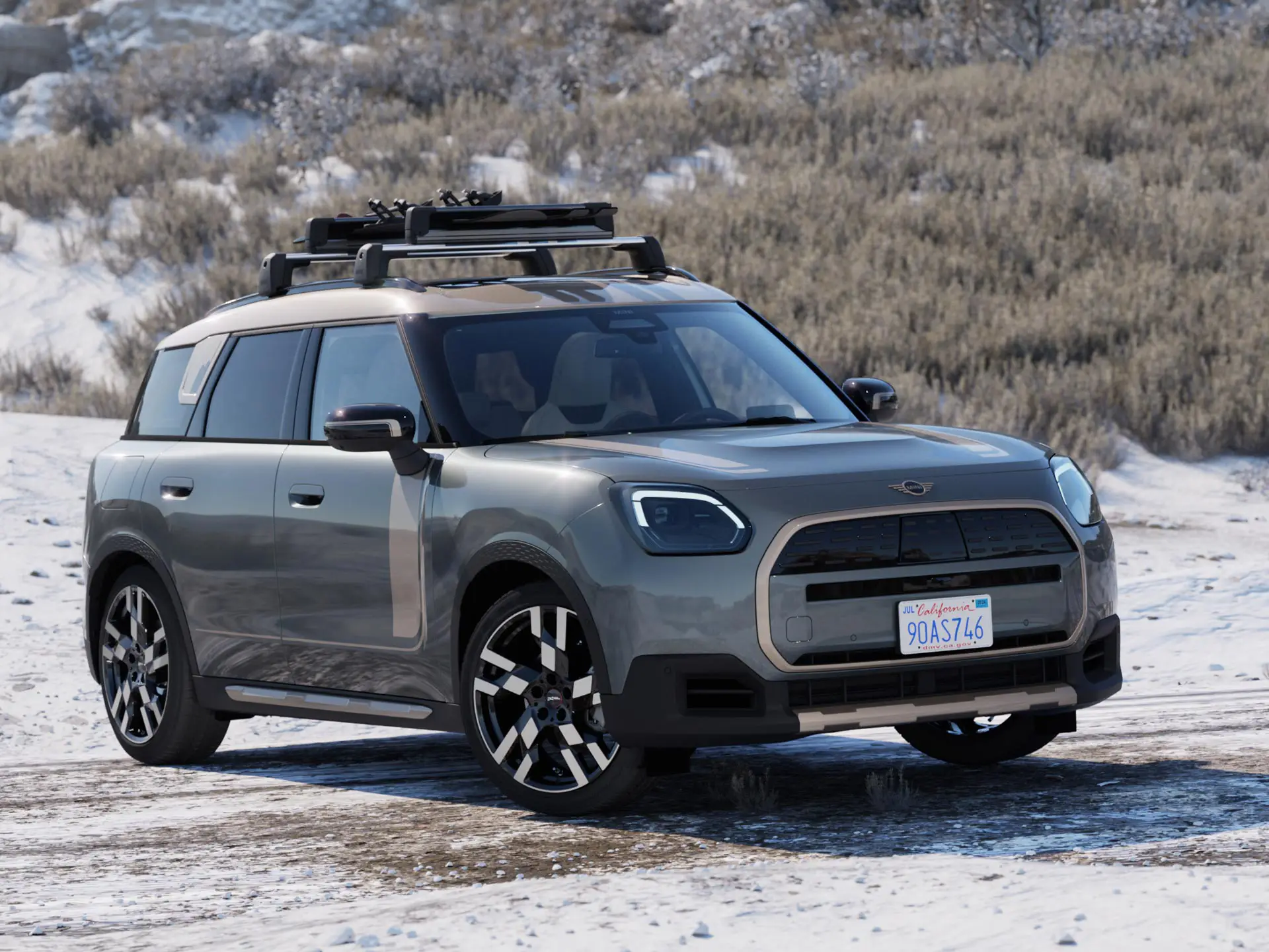 MINI Countryman – tähemärgistusega originaalrattad ja -rehvid