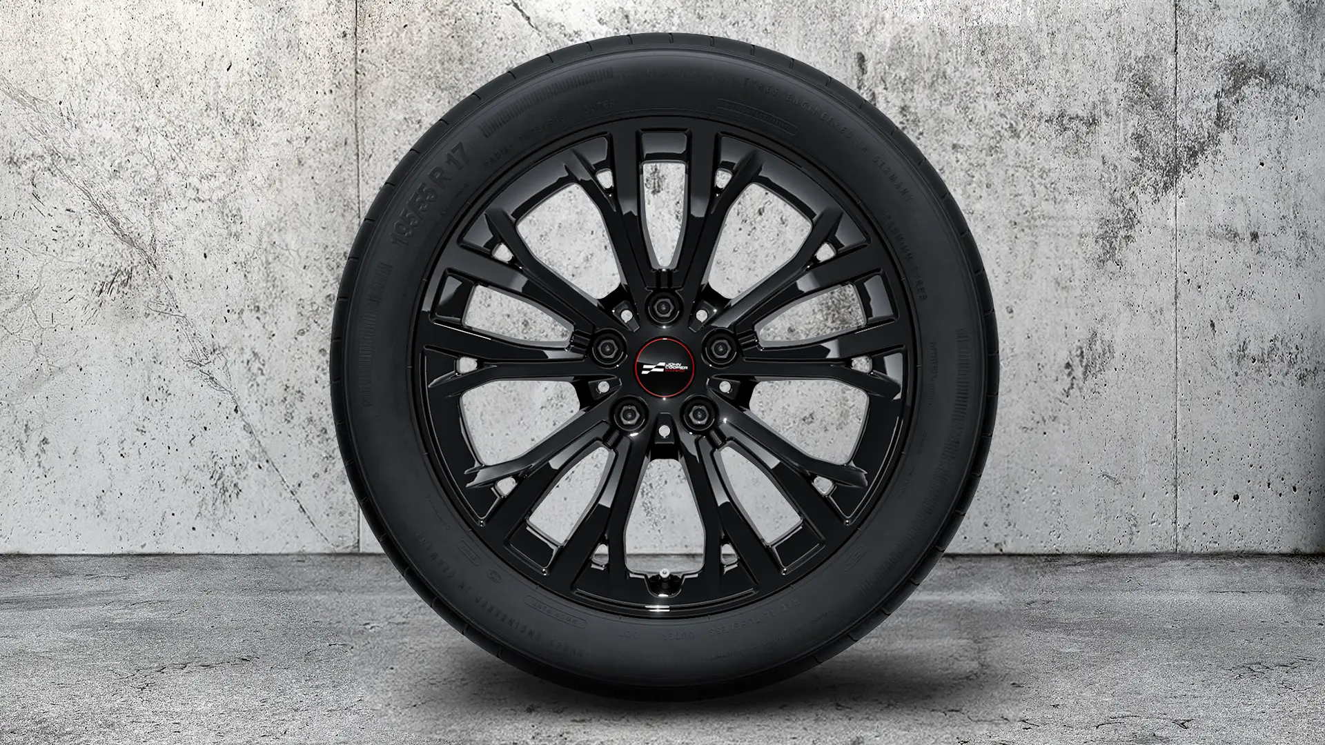 17" VELJED JCW STAR SPOKE 991 (JET BLACK, ÜHEVÄRVILINE).