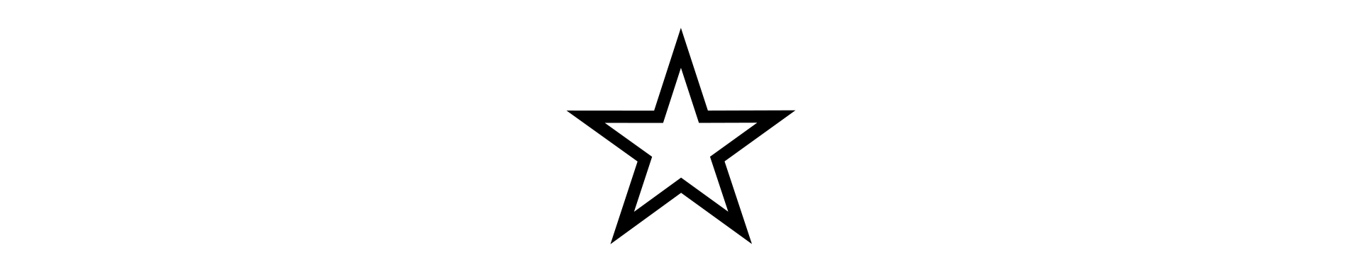 Tähe ikoon
