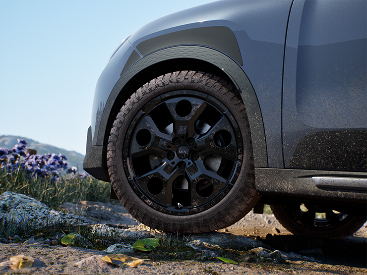 Pilt MINI Countryman Untamed Editioni velgedest.