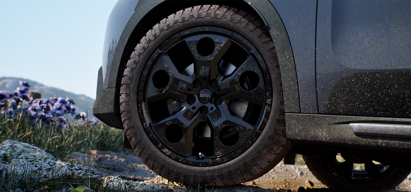 Pilt MINI Countryman Untamed Editioni velgedest.