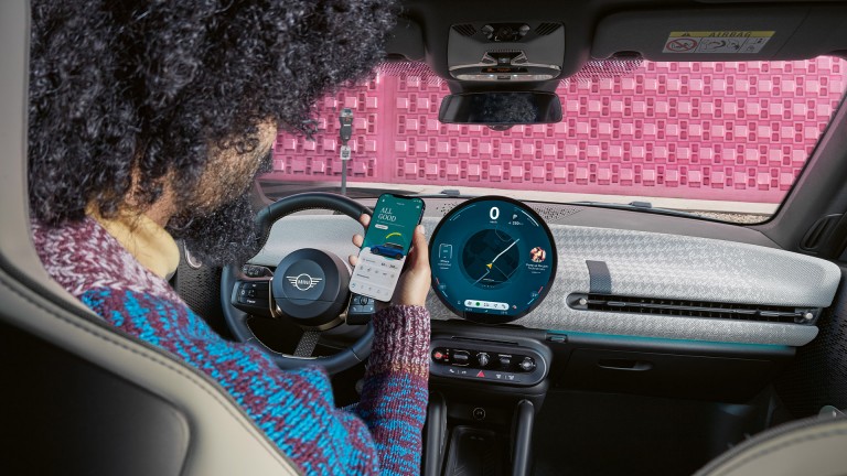 Täiselektriline MINI – digitaalne kogemus – MINI rakendus