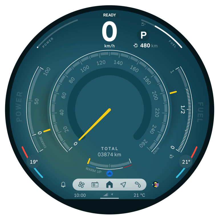 MINI Cooper, viieukseline – salong – OLED-ekraan