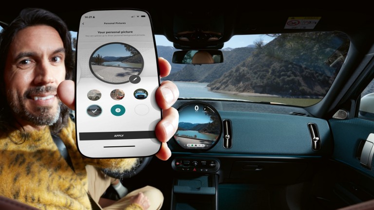 MINI Countryman – digitaalne kogemus – mini rakendus